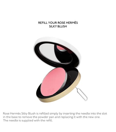 hermes blush on|hermes blush refill.